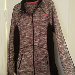 Tangerine athletic jacket. Size medium NWT